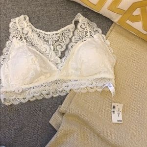 Aeropostale Intimates & Sleepwear - Aeropostal Lace Racerback Bralette Size L Aeropostale Intimates & Sleepwear - Aeropostal Lace Racerback Bralette Size L